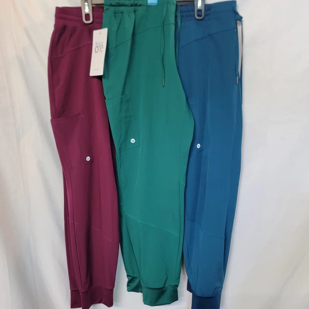 Barco One Boost Women's Scrub Joggers — Blue, Hunter Green & Wine Colors
